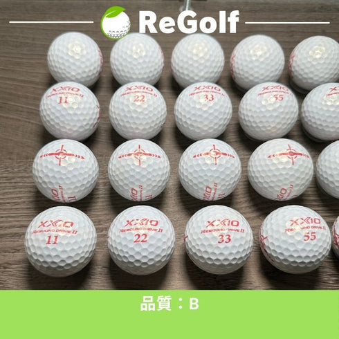 【中古】 ロストボール XXIO ゼクシオ リバウンドドライブ 2 プレミアムピンク 20球 Bランク ゴルフボール リゴルフ